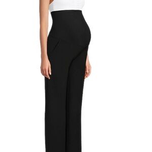 Maternity Black High-Waisted Pants